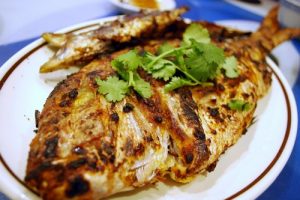 طرز تهیه ماهی با سبزیجات خوشمزه
