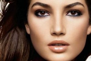 آرایش زیبا برای پلک های افتاده و پف دار