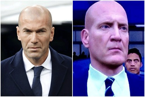 عکسی از چهره عجیب و غریب زین الدین زیدان در بازی FIFA 17 عکسی از چهره عجیب و غریب زین الدین زیدان در بازی FIFA 17