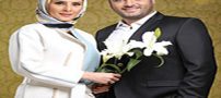 عکس سام درخشانی و همسرش عسل در سالگرد ازدواجشان