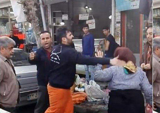 فیلم درگیری مامور سد معبر با زن دستفروش در فومن +عکس و جزئیات فیلم درگیری مامور سد معبر با زن دستفروش در فومن +عکس و جزئیات