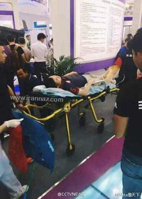 حمله ربات عصبانی به یک مرد +عکس