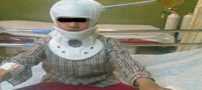 دعوای پدر و دایی باعث فرو رفتن کفگیر به سر بچه +عکس