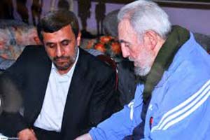 دلیل سرزنش های احمدی نژاد توسط فیدل کاسترو