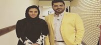 سام درخشانی و همسرش کنار فامیل در آمریکا +تصاویر
