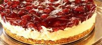 طرز تهیه دسر خامه ای آلبالو مخصوص ترکیه