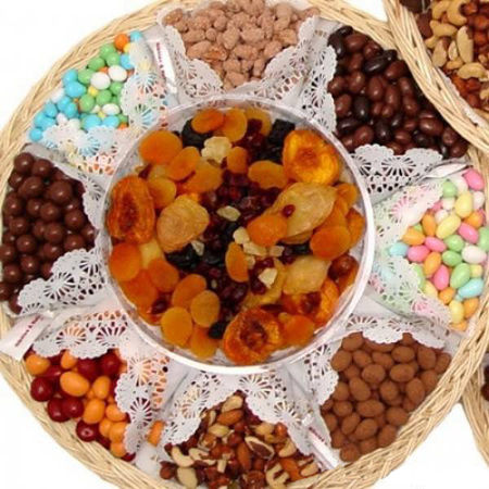 زیباترین مدلهای تزیین آجیل شب یلدا زیباترین مدلهای تزیین آجیل شب یلدا