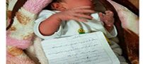 نوزاد دو روزه با نامه تلخ مادرش در خیابان رها شد +تصاویر