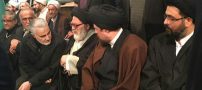 فیلم حضور حاج قاسم سلیمانی در جماران و منزل هاشمی + عکس