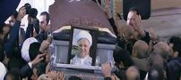 فیلم و عکس خاکسپاری و قبر آیت الله هاشمی