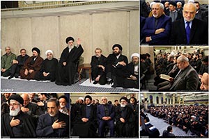 تصاویر مراسم ترحیم آیت الله هاشمی