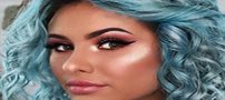 زیباترین مدلهای رنگ مو و آرایش صورت TALIA