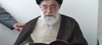 حضور رهبر انقلاب در مراسم عروسی زوج جیرفتی (فیلم)