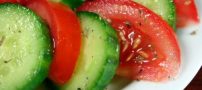 مصرف گوجه با خیار و غذاهای مختلف ضرر دارد