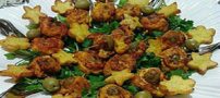 دستور تهیه رول مرغ انگشتی و سبزیجات