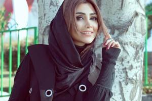 مراحل آرایش کردن الهام عرب مدل معروف (تصاویر)