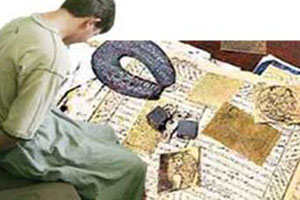 رمالی به همراه جن های دروغینش در راه مشهد دستگیر شد