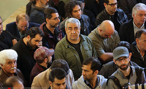 تصاویر هنرمندان در مراسم تشییع عارف لرستانی (فیلم و عکس) تصاویر هنرمندان در مراسم تشییع عارف لرستانی (فیلم و عکس)
