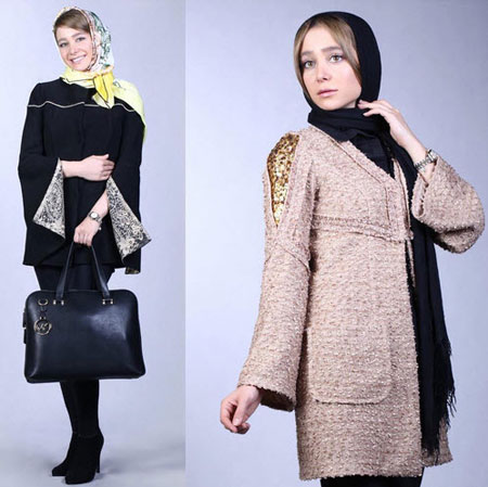 مدل مانتوهای شیک و جدید الناز حبیبی