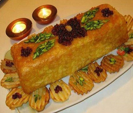 تزیین های بسیار زیبای برنج مخصوص مجالس