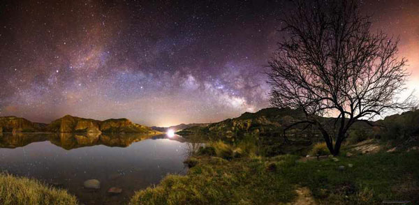خارق العاده ترین عکسهای طبیعت در شب