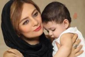 یکتا ناصر در کنار همسر و دختره زیبایش سوفیا