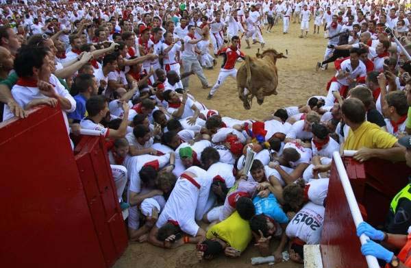 برگزاری جشنواره ترسناک خون و خونریزی (عکس)