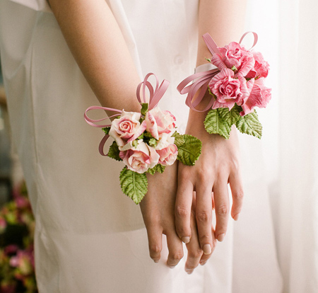 جدیدترین مدل دسته گل های دور مچ عروس