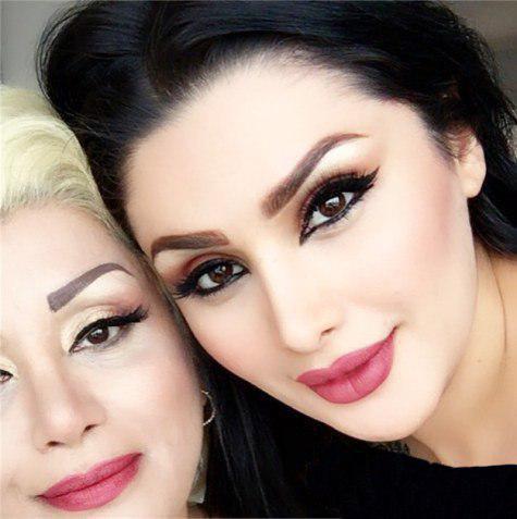 جدیدترین عکس های دنیا جهانبخت و مادرش جدیدترین عکس های دنیا جهانبخت و مادرش