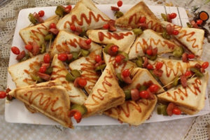 روش تهیه اسنک پیتزا فوری (عکس)
