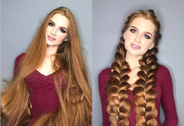 دختری با جذاب ترین چهره و زیباترین مو دختری با جذاب ترین چهره و زیباترین مو