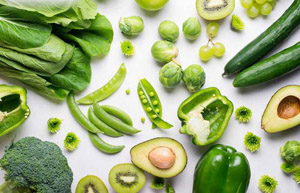 خوراکی های سبز و خواص بی نظیر آنها