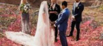 عروسی مهیج و ترسناک این زن و مرد (عکس)