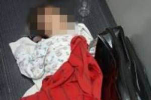 کودک رها شده در دستشویی بیمارستان (عکس)