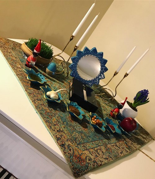 عکسهای سفره هفت سین بازیگران و چهره های مشهور در ۹۷ عکسهای سفره هفت سین بازیگران و چهره های مشهور در ۹۷