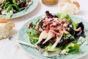 آموزش درست کردن سالاد بلوچیز و ژامبون