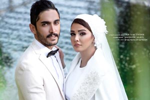 عکس های دیدنی جشن اولین سالگرد ازدواج سمیا خضرآبادی