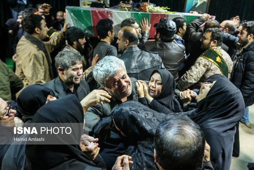 تصاویر وداع با شهدای آتش نشان در معراج شهدا تصاویر وداع با شهدای آتش نشان در معراج شهدا