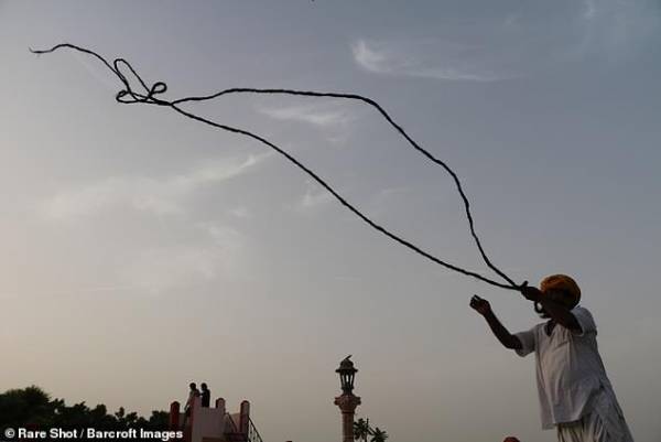 بلند ترین ریش دنیا متعلق به این مرد هندی است (عکس)