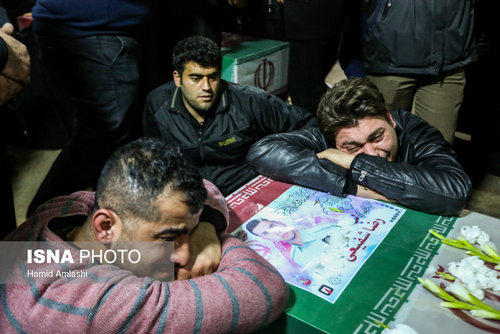 تصاویر وداع با شهدای آتش نشان در معراج شهدا تصاویر وداع با شهدای آتش نشان در معراج شهدا