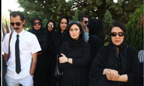 چهره های معروف در مراسم خاکسپاری حسین عرفانی چهره های معروف در مراسم خاکسپاری حسین عرفانی