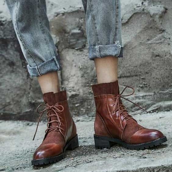 مدل های بسیار شیک نیم بوت پاییز 2019
