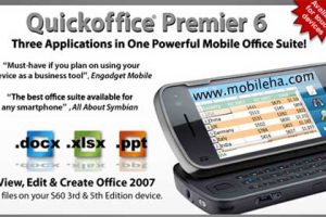 نرم افزار QuickOffice Premier ورژن جدید با ساپورت فارسی