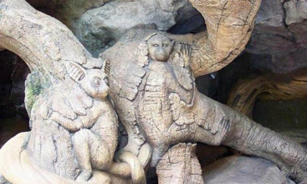 عکسهایی از مجسمه های زنده