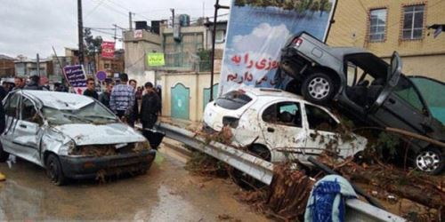 تصاویر دلخراش سیل ناگهانی شیراز در 5 فروردین تصاویر دلخراش سیل ناگهانی شیراز در 5 فروردین