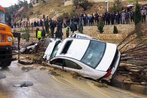 تصاویر دلخراش سیل ناگهانی شیراز در 5 فروردین تصاویر دلخراش سیل ناگهانی شیراز در 5 فروردین