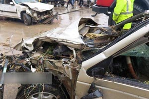 تصاویر دلخراش سیل ناگهانی شیراز در 5 فروردین