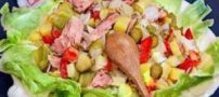 طرز تهیه یک سالاد رژیمی خوش آب و رنگ