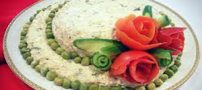 زیباترین مدلهای تزئین سالاد الویه مجلسی