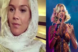 فیلم بازداشت جاس استون خواننده زن انگلیسی در کیش